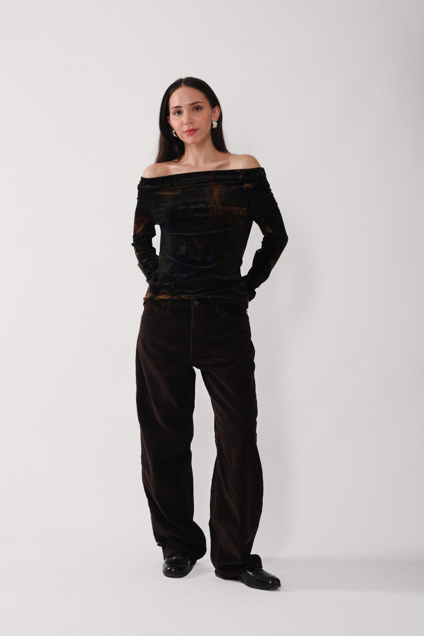 Plein Sud Velvet Blouse