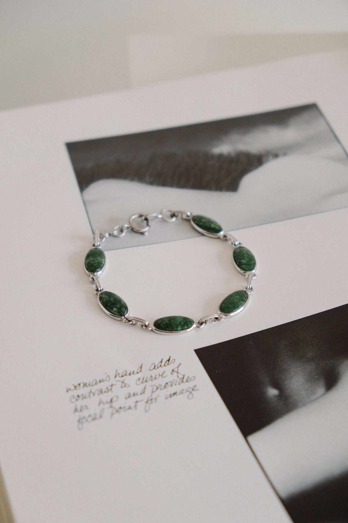 Moss Jade Bracelet