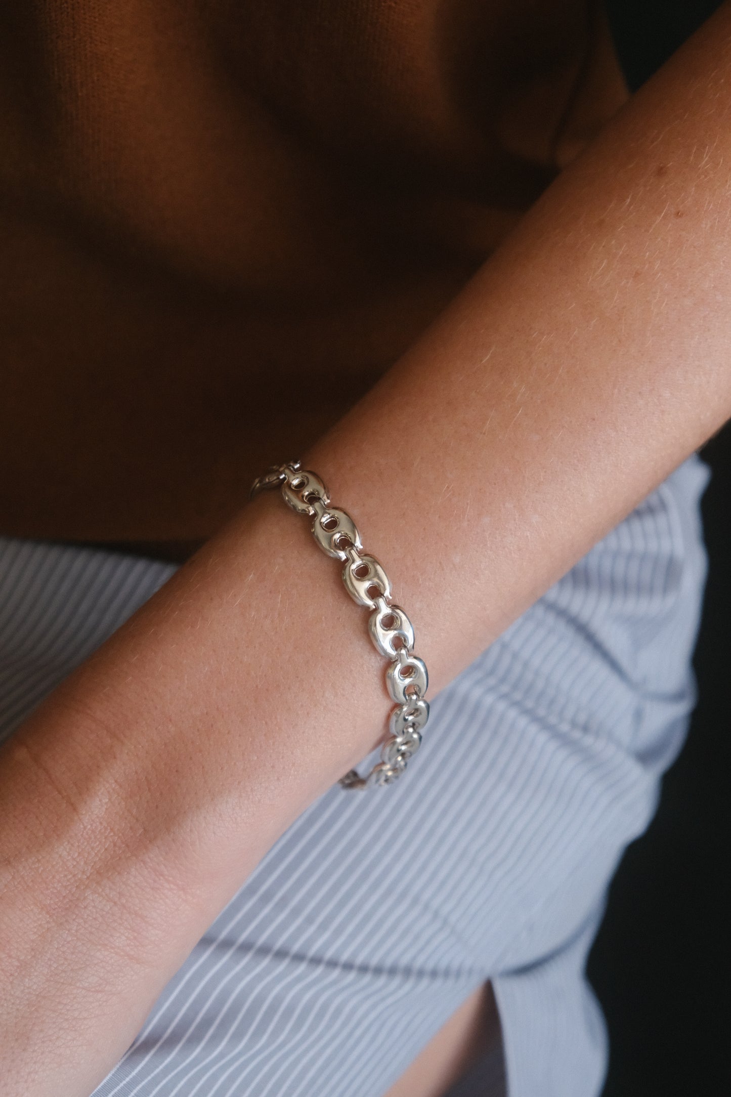 Puffy Mariner Link Bracelet