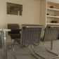 1970's Dining Set in the Manner of Mies Van Der Rohe