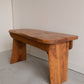 Smokey Mountain Live Edge Bench