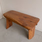 Smokey Mountain Live Edge Bench