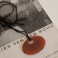 Amber Agate Necklace