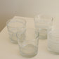 Frosted Swirl Lowball Set