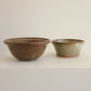Pair of Hand Thrown Ceramic Mixing Bowls