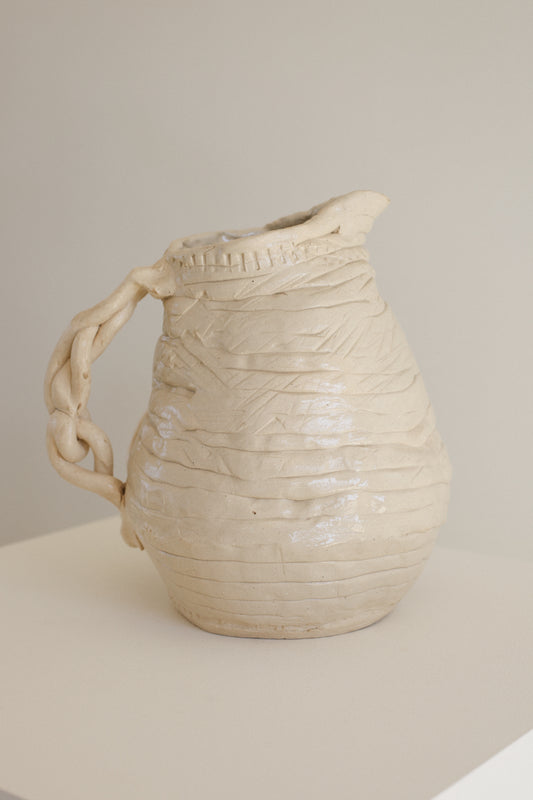 Sculptural Coiled Pitcher