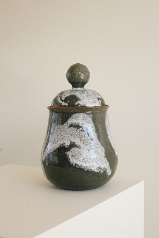 Large Stoneware Jar
