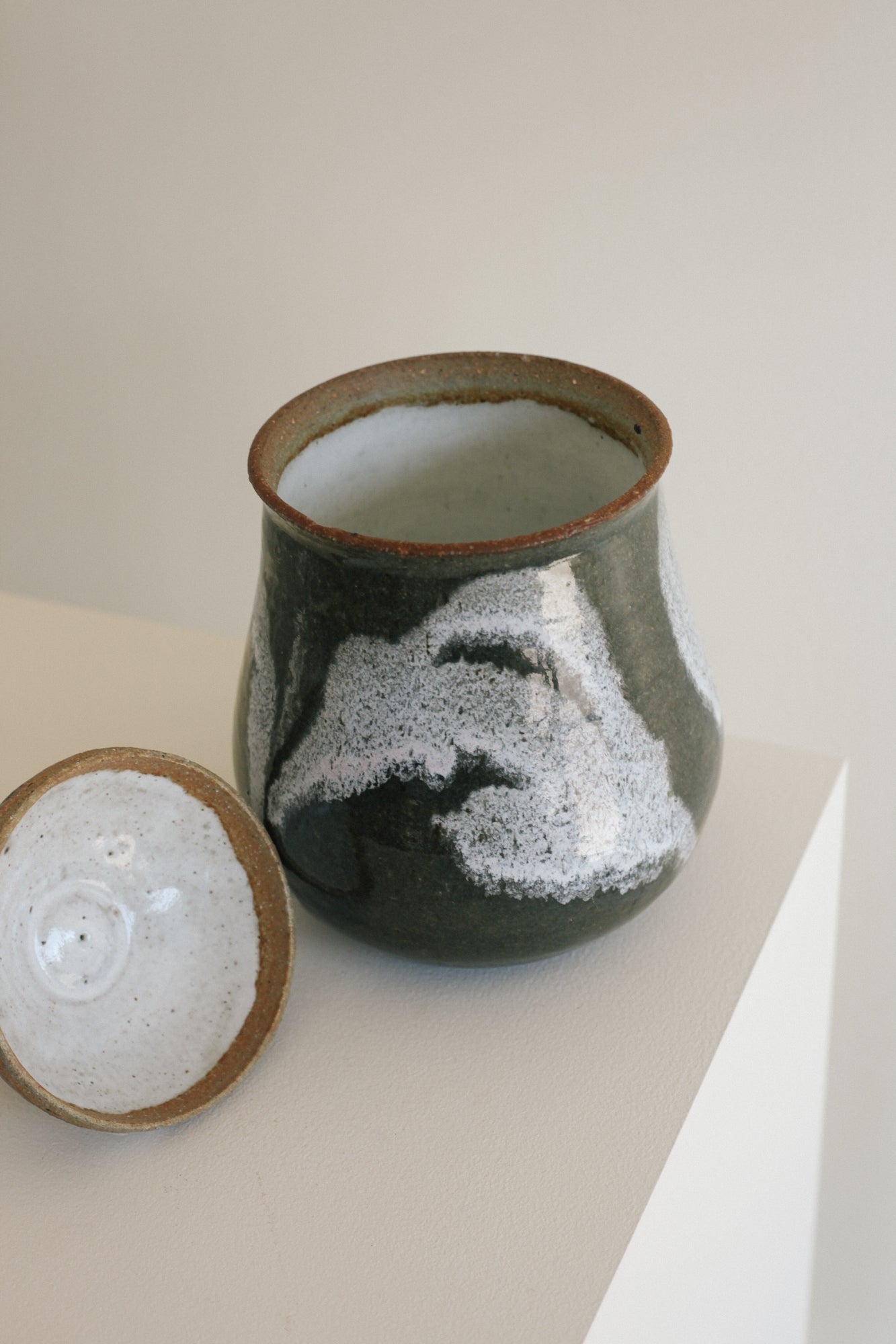 Large Stoneware Jar