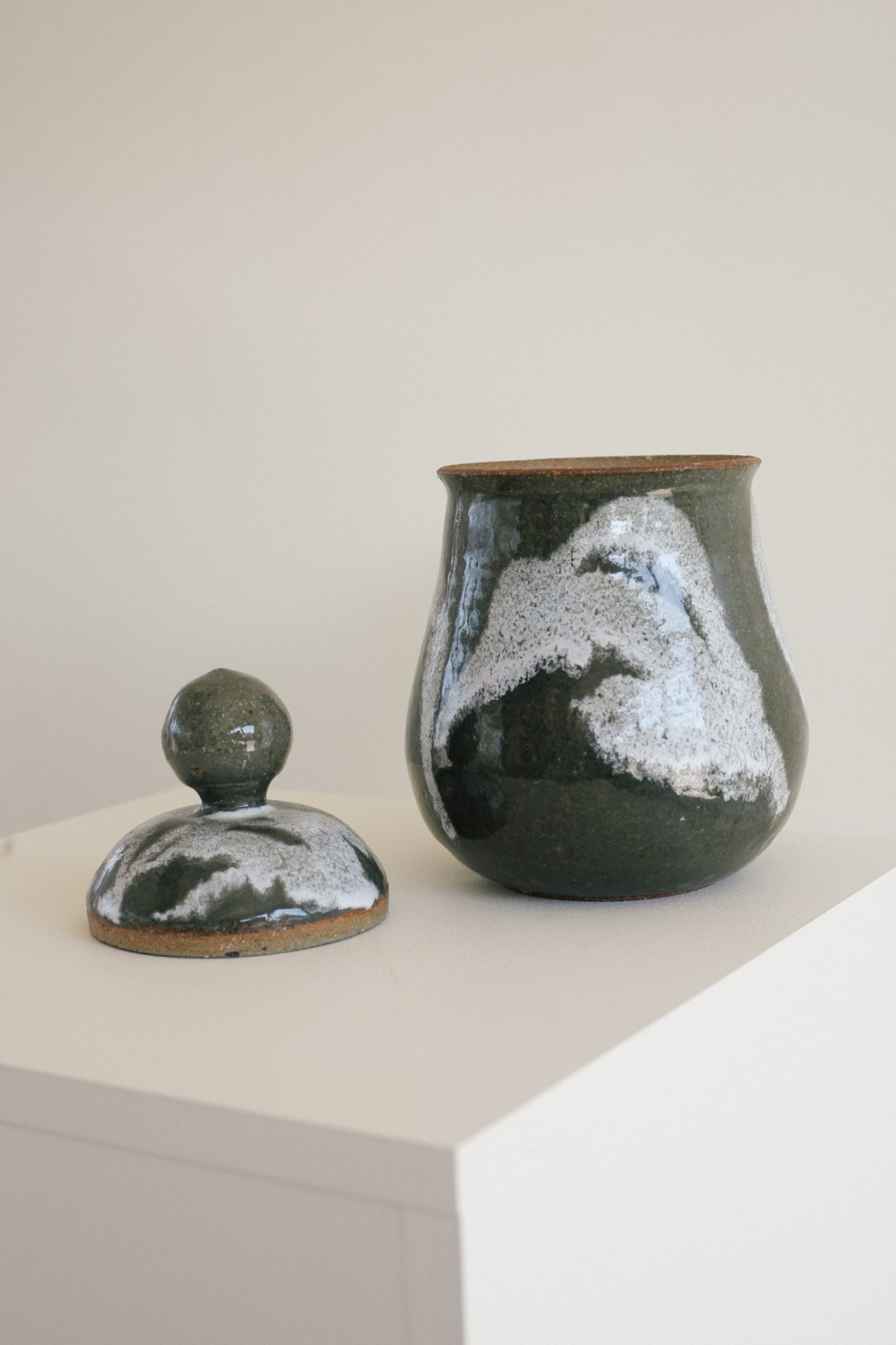 Large Stoneware Jar