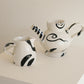 Hand Painted Kettle & Creamer