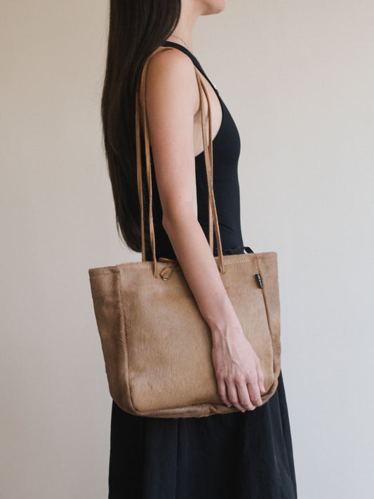 Furla Pony Hair Tote Bag