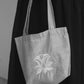 Homemade Embroidered Silk Tote Bag