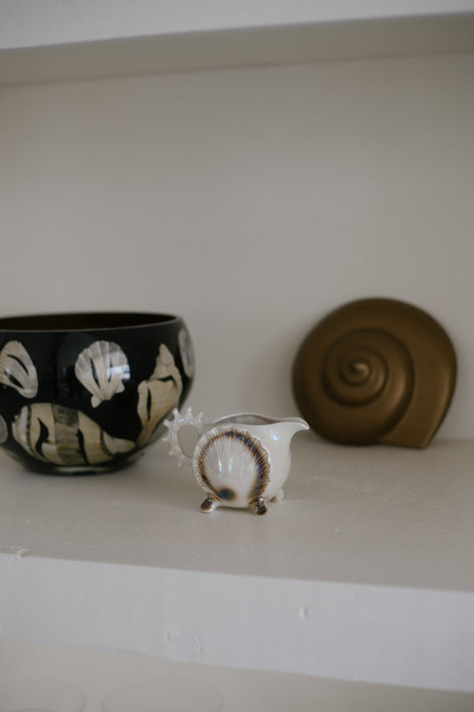 Porcelain Shell Creamer