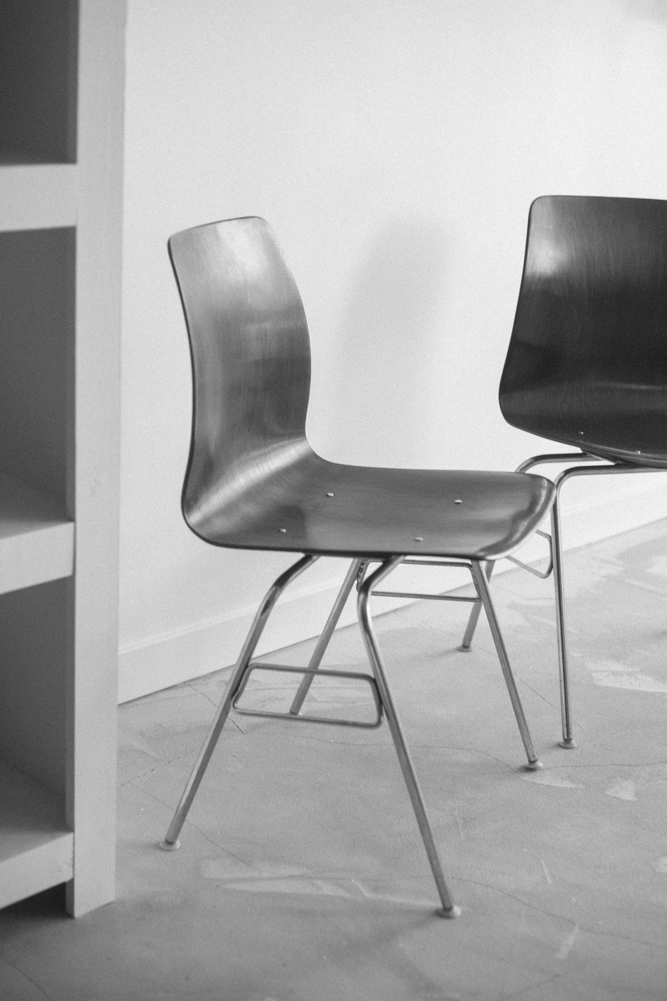 1960s Royal by Pagholz of West Germany Stacking Chairs (Pair)