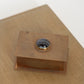 Tiny Brass & Marble Jewelry Box