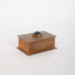 Tiny Brass & Marble Jewelry Box