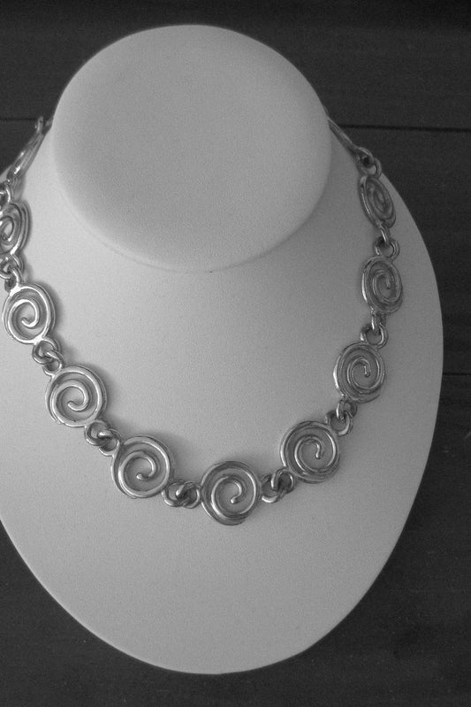 Spiral Necklace by Anne Klein