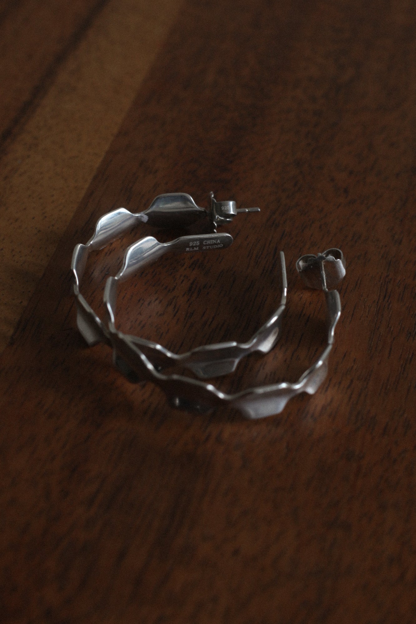 Robert Lee Morris Hoop Earrings