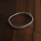 Minimalist Mixed Metal Bracelet