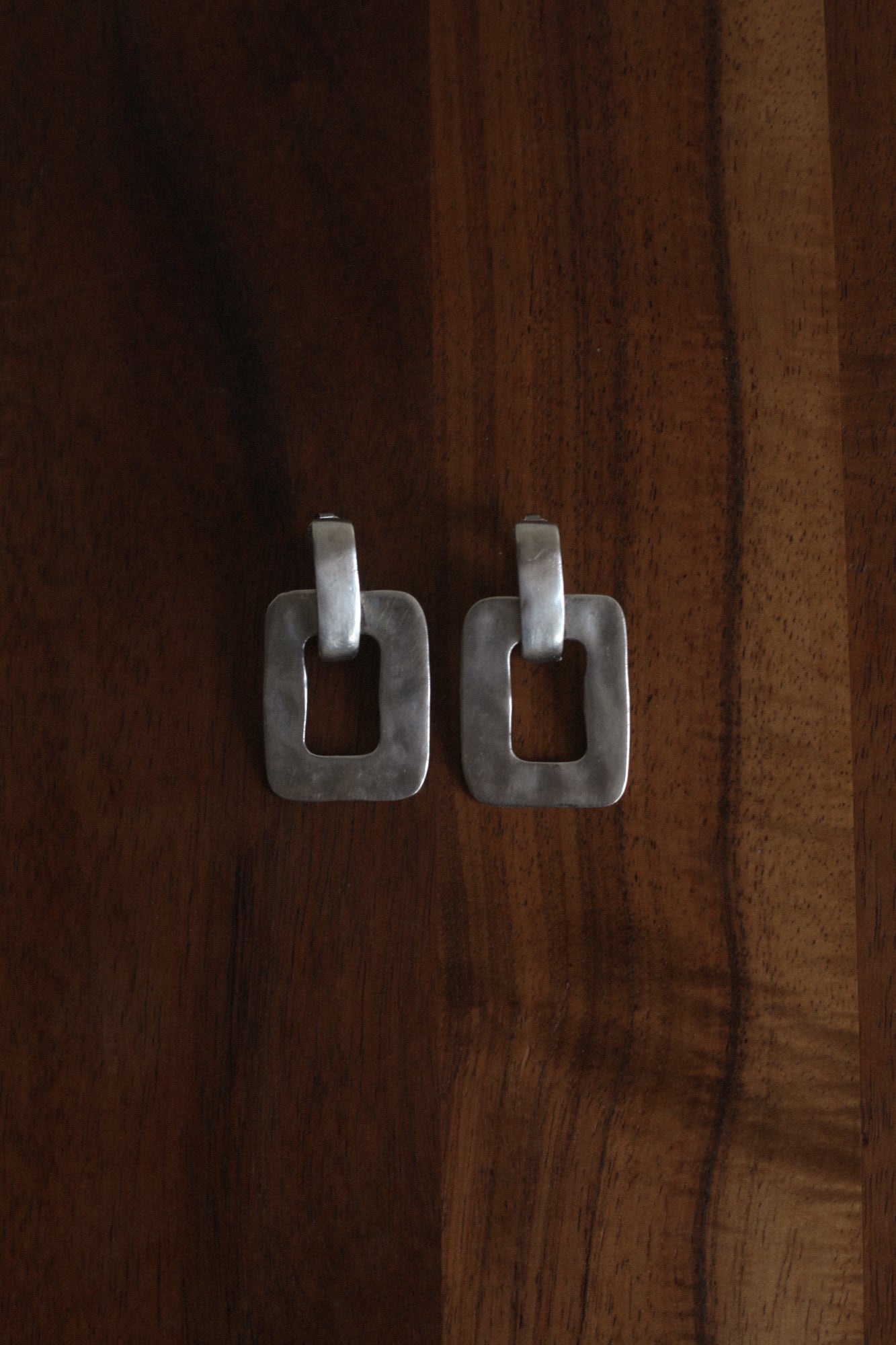 Hammered Statement Earrings
