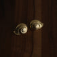 Chunky Nautilus Earrings