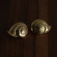 Chunky Nautilus Earrings