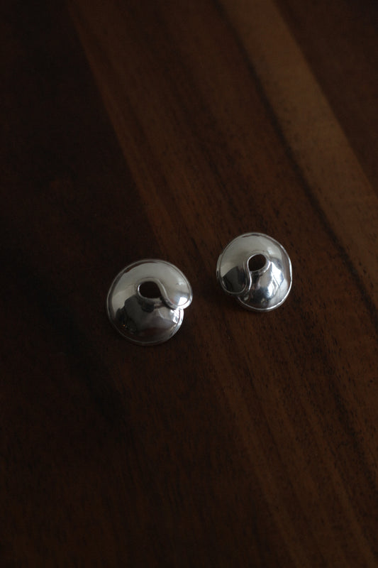 Folded Statement Earrings