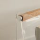 Braeside Studios Lucite & Oak Magazine Rack