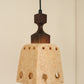 Brutalist Pendant Light