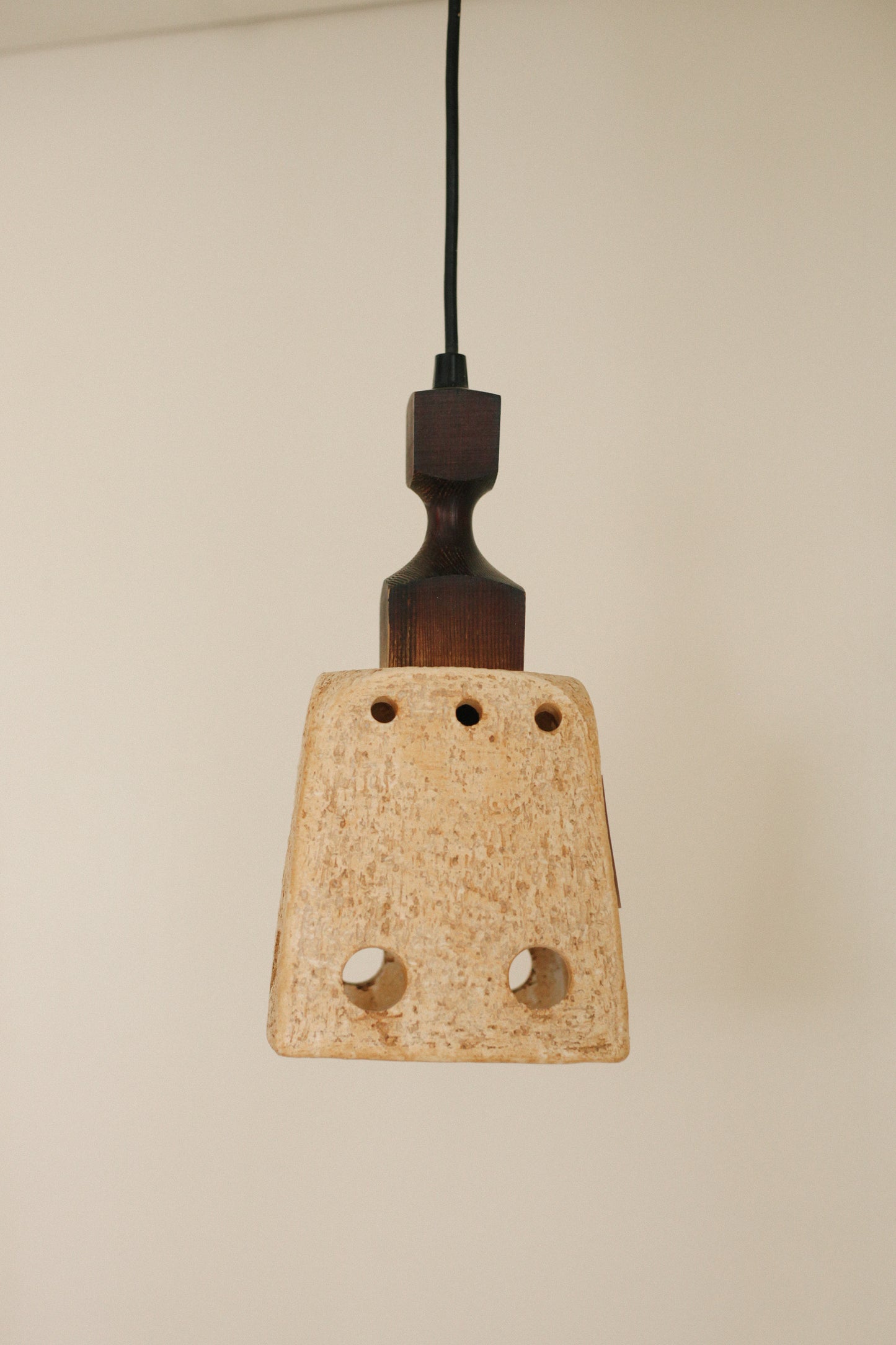 Brutalist Pendant Light