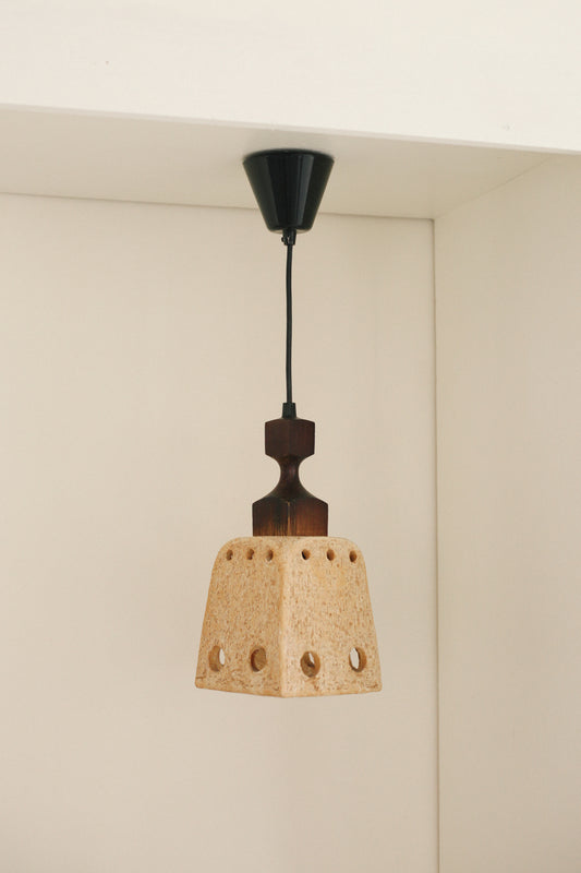 Brutalist Pendant Light