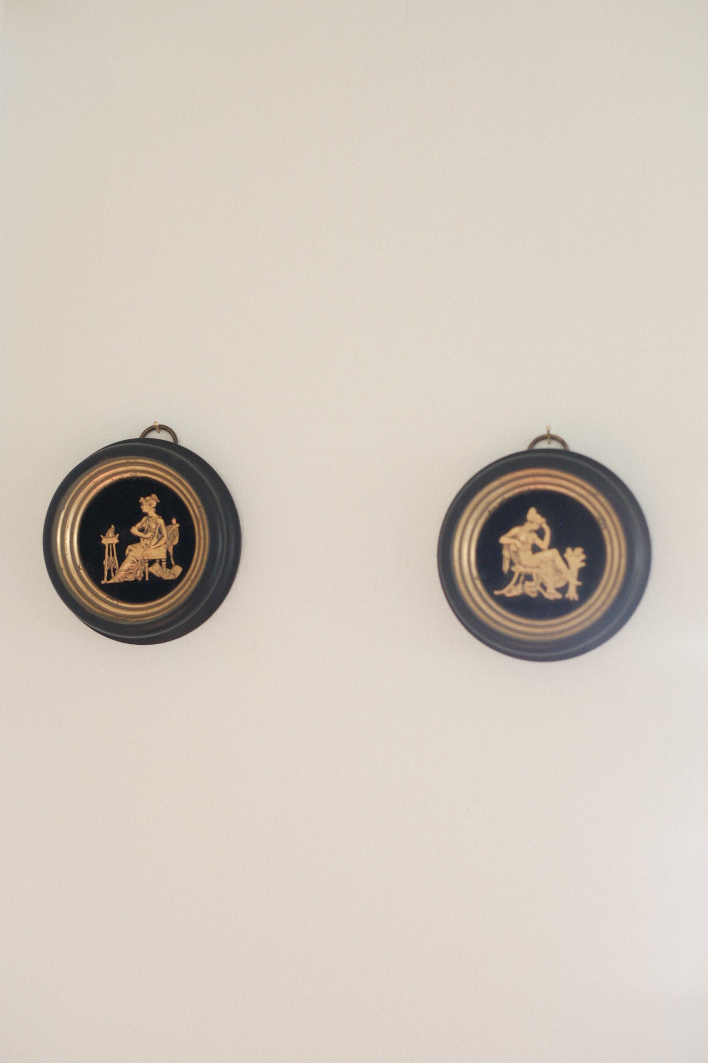 Neoclassical Framed Reliefs (Pair)
