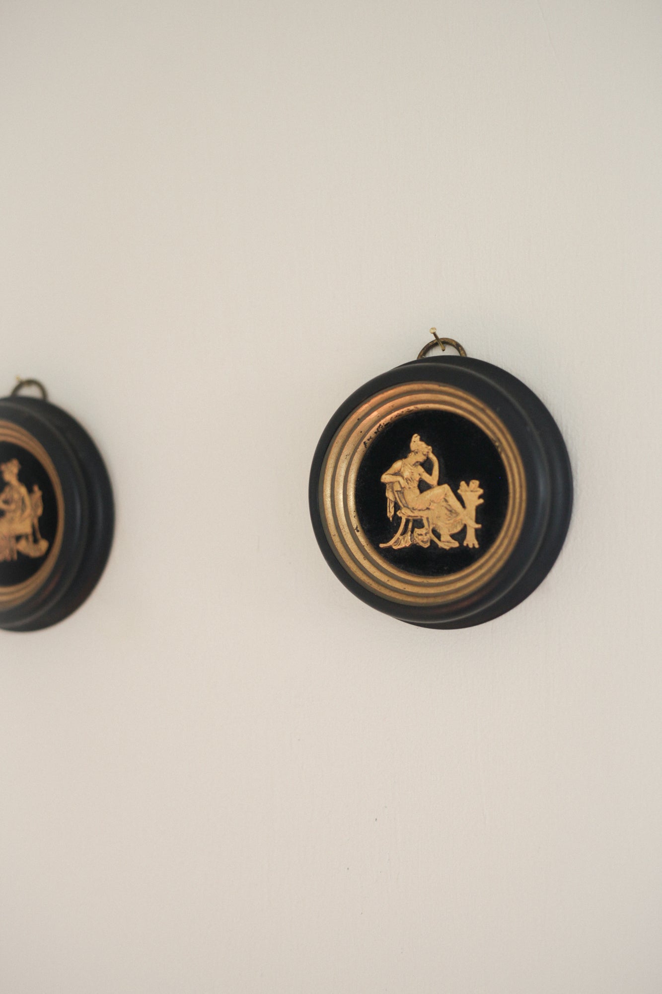 Neoclassical Framed Reliefs (Pair)