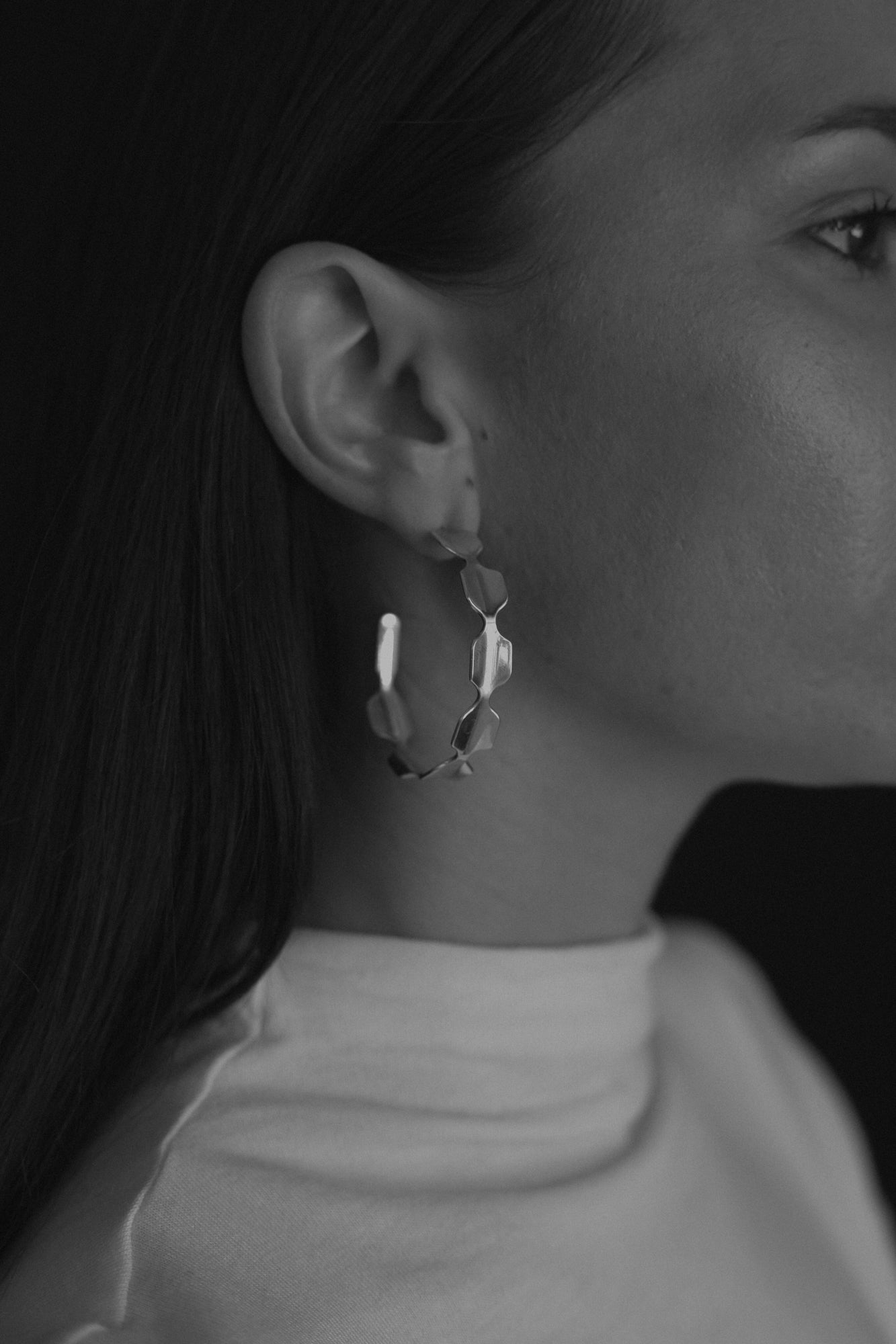 Robert Lee Morris Hoop Earrings