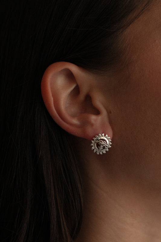 Happy Amber Sun Earrings
