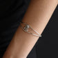 Diamond Cut Rose Cuff