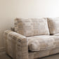 1990's Striped Boucle Sofa