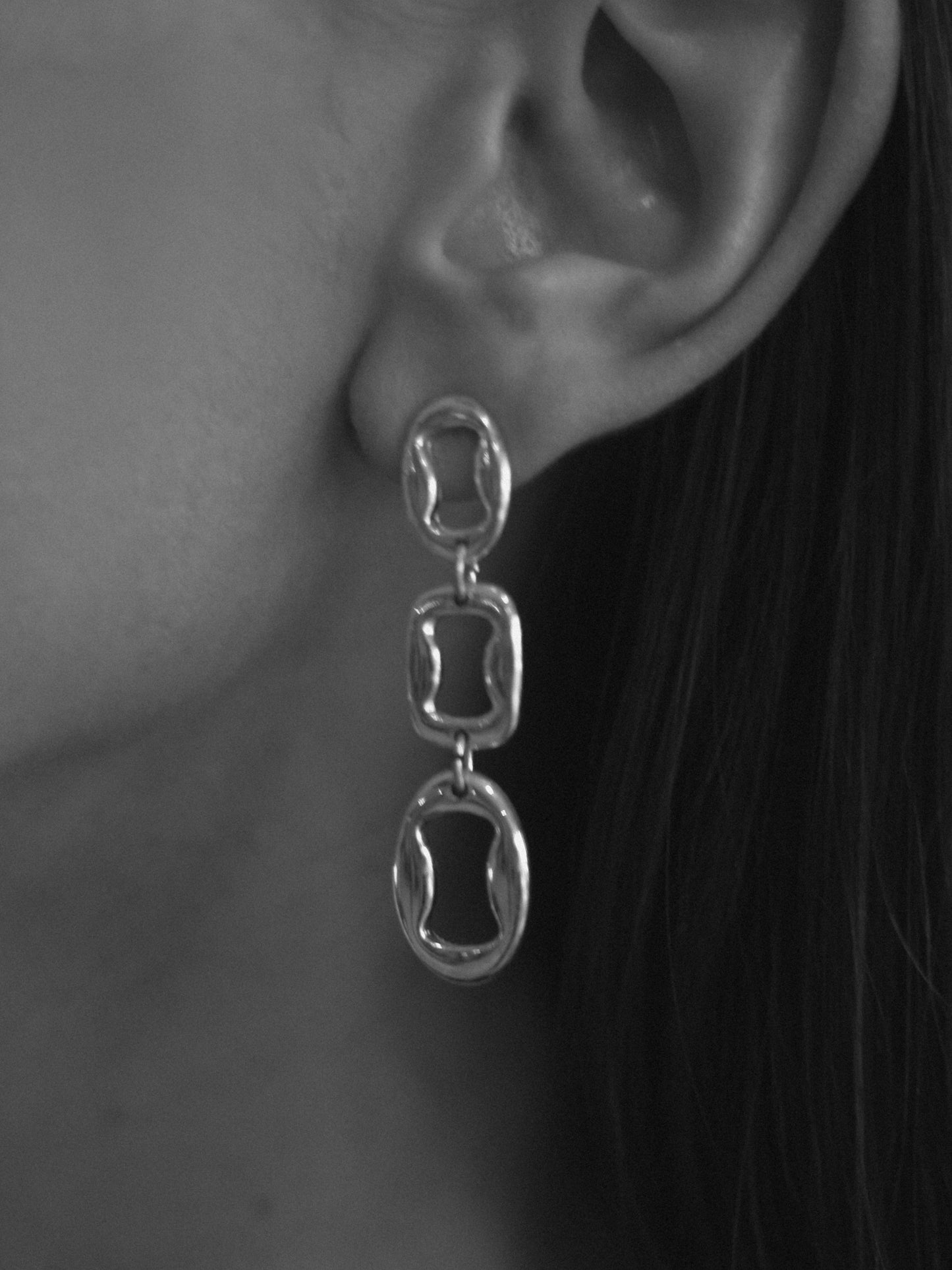 3 Tier Statement Earrings