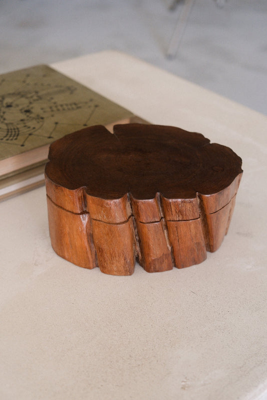 Live Edge Swivel Box