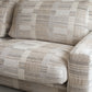 1990's Striped Boucle Sofa