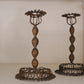 Wire Candle Holders (Pair)
