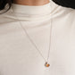 Faceted Citrine Pendant Necklace