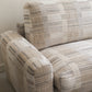 1990's Striped Boucle Sofa