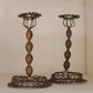 Wire Candle Holders (Pair)