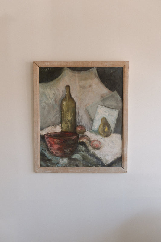 Still Life Painting, Signed G.E.D. '64