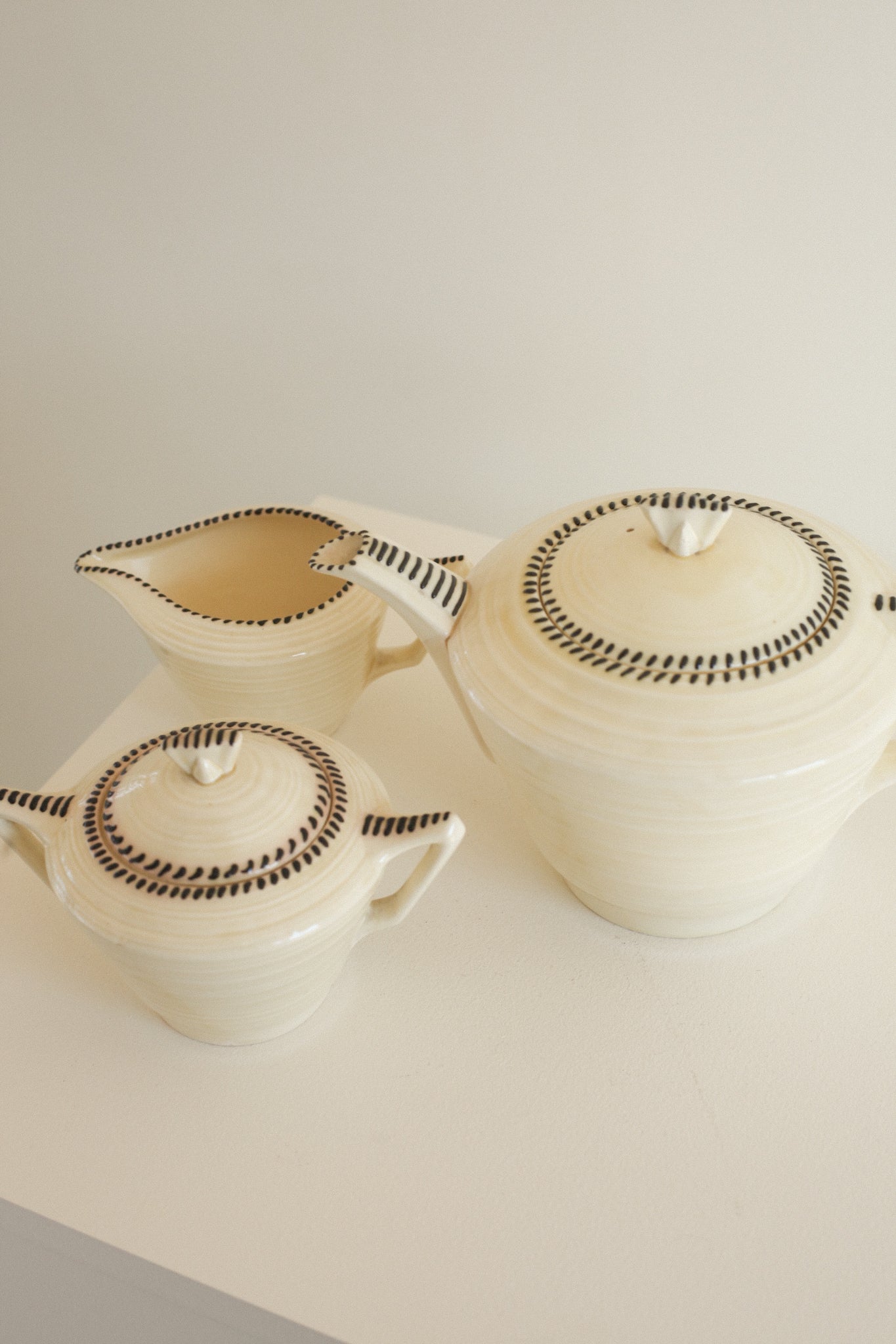 Art Deco Crown Ducal Tea Set