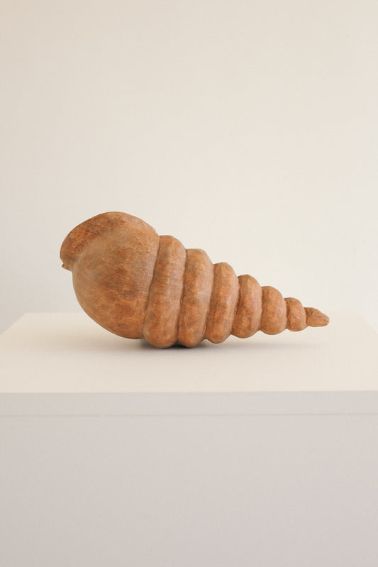 Carved Wooden Conch Shell