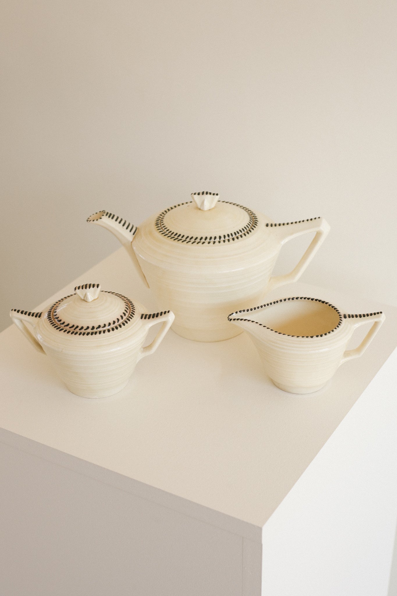 Art Deco Crown Ducal Tea Set