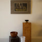Framed "In Waiting" Serigraph