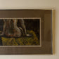 Framed "In Waiting" Serigraph